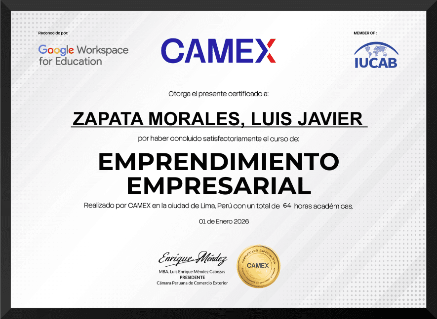 EMPRENDIMIENTO EMPRESARIAL