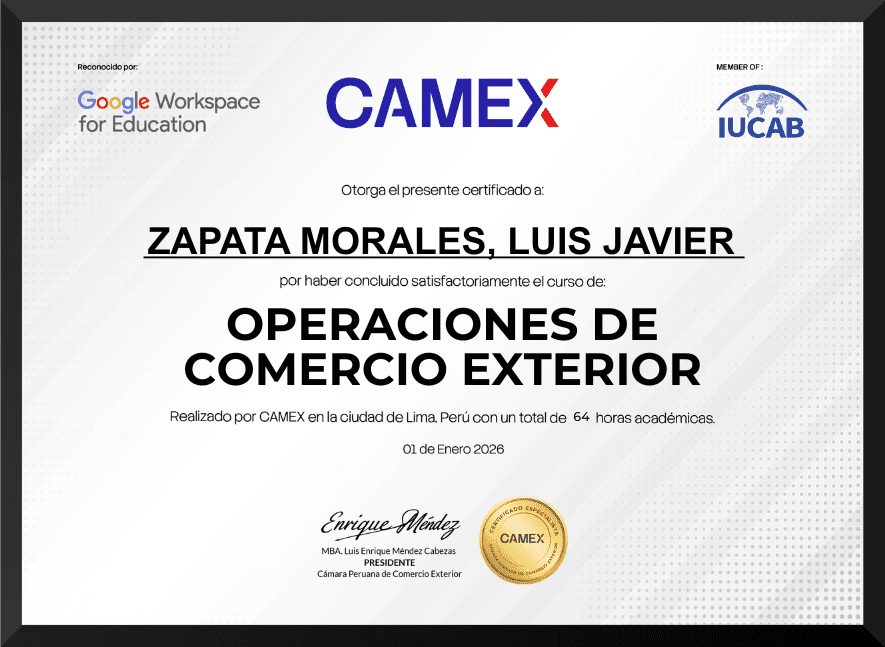 CAMEX - OPERACIONES-DE-COMERCIO-EXTERIOR