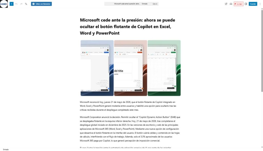 Microsoft lanza Wave 3 de Copilot con capacidades agentic en Excel y ...