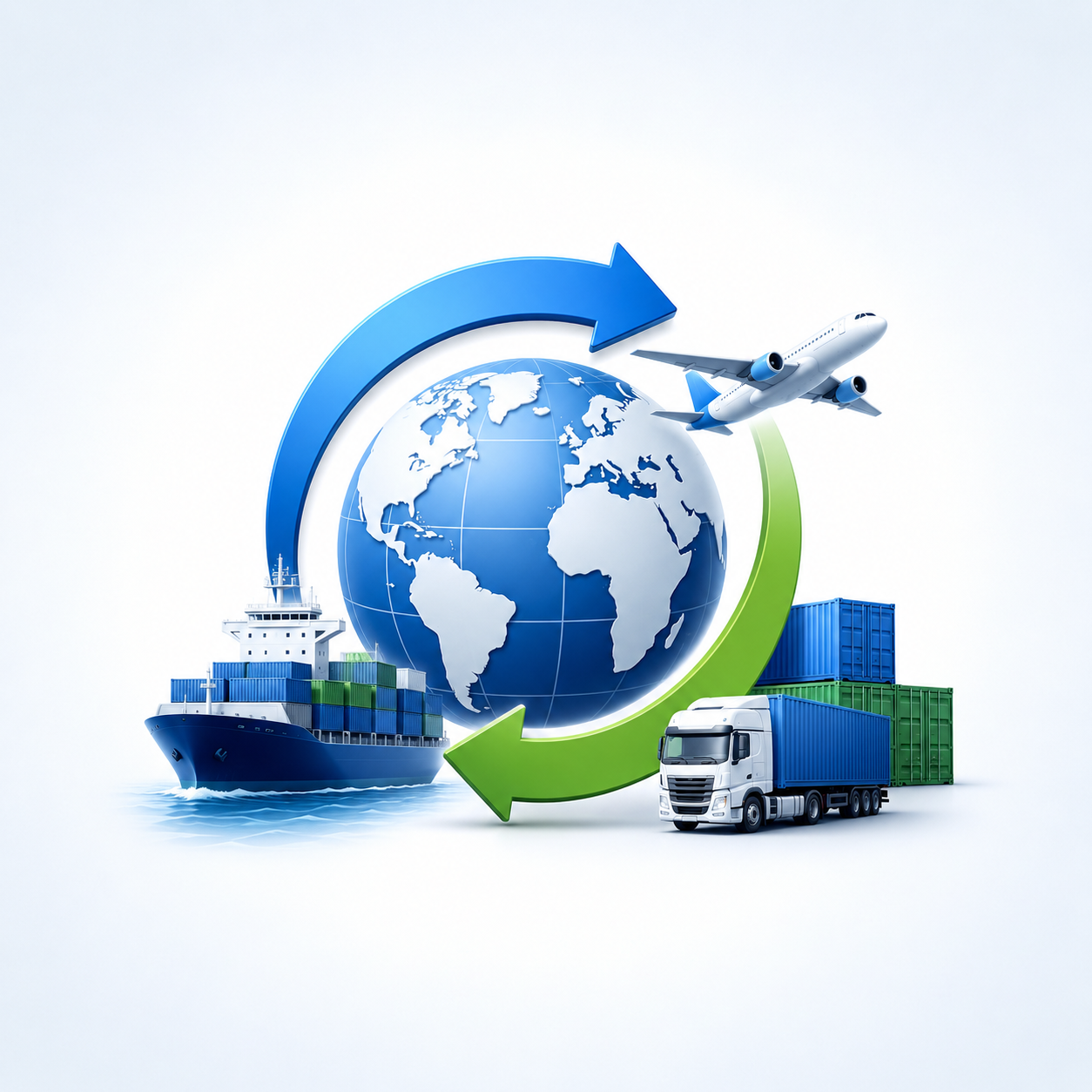 Flujos de Importación y Exportación